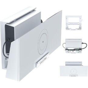 Starlink Gen 3 Router Mount, 2 in 1 Starlink V3 Router Wall Mount/Desk Mount with Starlink Power Supply Mounting Kit Accessories Space Saving Starlink Gen3 Standard Router Bracket Holder