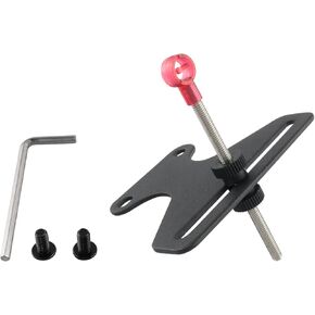 Archery Bow Sight Stainless Steel Single Needle Recurve Bow Sight Archery 1 Pin Bow Sight Single Pin Bow Sighting Recurve Bow Sight Bow Hunting Shooting Accessories