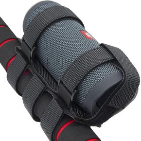 Portable Bike Golf-Cart Speaker Mount - Adjustable Strap Holder for Portable Speaker, Waterproof Speaker Mount for UTV, Electric Bike, Golf Cart Decorations, Electric Scooter Accessories