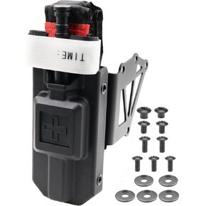 Tactical Tourniquet Holder for Gun Holster Mount Adapter Aluminum, QLS Police Gear Accessories for 3-Hole Right Holster