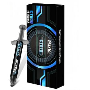 CTG10 Thermal Paste (2g) - 14.5W/m.k Ultimate Thermal Solution for Maximum Cooling Efficiency, CPUs, Consoles, Graphics Cards, Laptops, Non-Capacitive, Non-Conductive, Durable