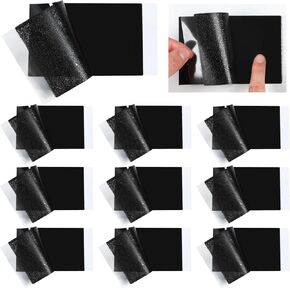 10 Pack 3 x 5 Inch Fingerprint Kit Single Use Thumbprint Ink Strips The 10 Strips Peel Open to Become 20 Inked Strips for Taking Fingerprints Black Fingerprint