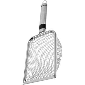 Scoop Shovel Beach Mesh Shovel Multi-use Shovel Tool Metal Sand Filter Tool Sand Filter Scoop Beach Sand Filter Beach Spade Beach Play Stainless Steel Child Multipurpose