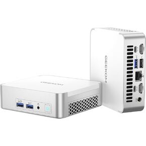 GEEKOM Mini PC XT13 Pro, 13th Gen Intel i9-13900H Mini Computers(14 C/20T, Up to 5.4GHz) 32GB DDR4/2TB PCIe Gen 4 SSD Windows 11 Pro Support Wi-Fi 6E/Bluetooth 5.2/USB 4.0/2.5G LAN/8K/Quad Displays
