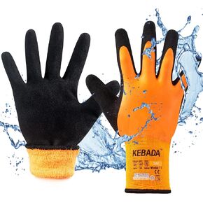 T1 Waterproof Winter Work Gloves for Men and Women,Insulated Work Gloves for Men Cold Weather,Warm Freezer Gloves Large