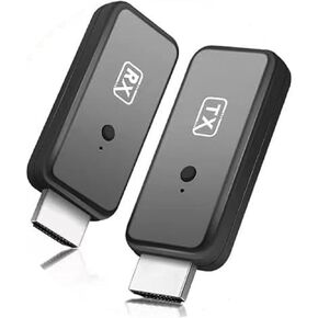 T81 Wireless HDMI Transmitter and Receiver, Plug & Play Portable Wireless HDTV Extender Kit for Streaming Video and Audio to HDTV/Projector/Monitor from Laptop/PC/TV Box and Etc.,