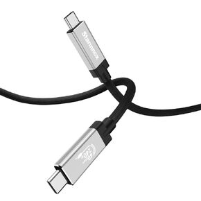 10Ft USB4 Thunderbolt 4 Cable [USB-IF Certified] 40Gbps Data Transfer, 8K HD Display, 240W Fast Charging, Compatible with Thunderbolt 3/4, USB-C Devices, 3m