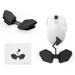YaGee Mouse Wrist Rest 3.0, Ergonomic Right-Handed Gaming Support, Attaches to Mice for Smooth Gliding, Anti-Fatigue & Carpal Tunnel Relief for Esports, Office, Coding and Computer Users