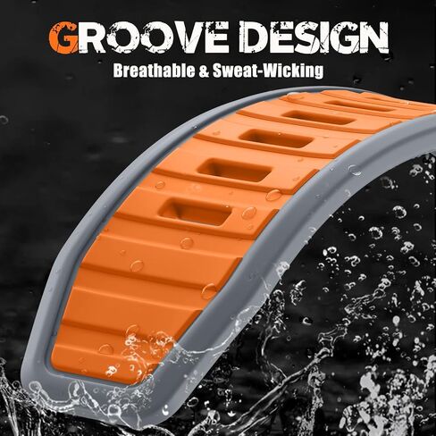 Adorve Silicone Sport Band Only for Galaxy Watch Ultra Bands 47mm - Soft, Comfortable, Breathable, Waterproof, Sturdy, Secure Fit Replacement Strap Compatible with Samsung Watch Ultra Band for Men in Kuwait
