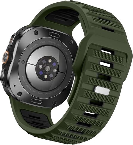 فرقة Adorve Silicone Sport فقط من أجل Galaxy Watch Ultra Bands 47 ملم - حزام ناعم ومريح ومريح ومقاوم للماء ومتين وآمن مناسب مع Samsung Watch Ultra Band for Men in Kuwait