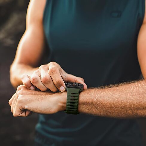 فرقة Adorve Silicone Sport فقط من أجل Galaxy Watch Ultra Bands 47 ملم - حزام ناعم ومريح ومريح ومقاوم للماء ومتين وآمن مناسب مع Samsung Watch Ultra Band for Men in Kuwait