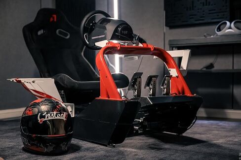 CS-Pro Modular Simracing Cockpit Monitor Mount Accessory Compatible with Thrustmaster, Fanatec, Moza Racing on PC, Xbox and PS (Monitor Mount) in Saudi Arabia