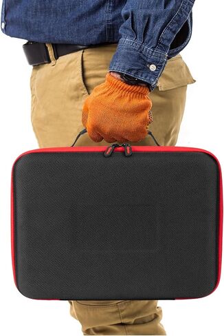 Battery Organizer Storage Case with Battery Tester, Battery Holder Organizer Fit for 126+ Batteries AA AAA C D 9V LR44 CR2032, Battery Storage for Garage Organization, Hard Shell Battery Box in Kuwait