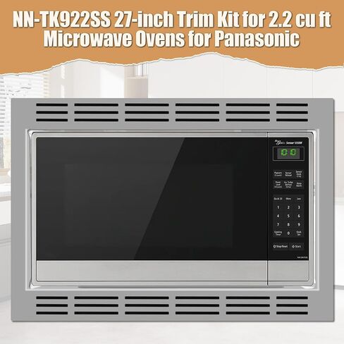 مجموعة تقليم NN-TK922SS 27 بوصة للاستخدام مع أفران الميكروويف باناسوني in Saudi Arabia