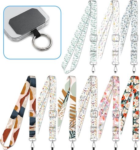 2 Pack Phone Lanyard Cell Phone Lanyard Crossbody Adjustable Phone Strap for Use Around the Neck Cell Phone Lanyard in Kuwait