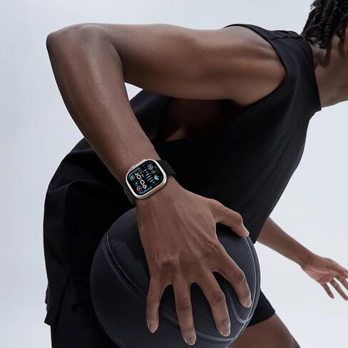 Band Silicone Sport Band - متوافق مع Apple Watch Ultra 2/Ultra Bands 49mm 45mm 44mm للنساء ، حزام ناعم مقاوم للماء لـ IWatch Ultra 2 ، IWatch Ultra Series 10 46mm SE/9/8/7/6/5 in Kuwait