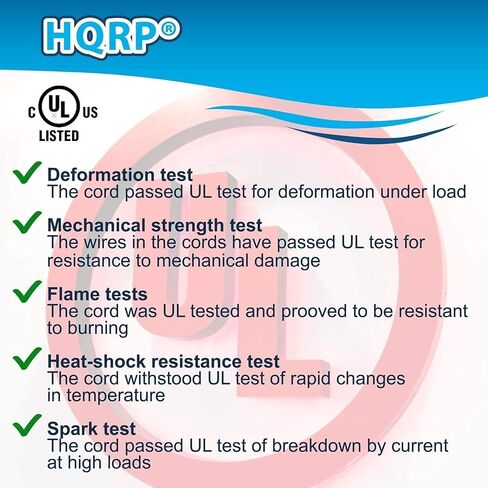 HQRP 2-Pack Garbage Disposal Power Cord Kits Compatible with InSinkErator CRD-00 Replacement fits Badger, Compact, Cover-Control-Plus, Essential, Excel, Select, Select Plus, Septic Assist, SupremeSS in Saudi Arabia