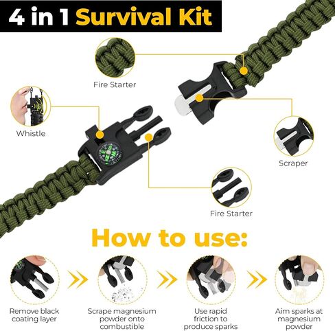 Ultimate Survival Kit 153 in 1 ، مجموعة الإسعافات الأولية في حالات الطوارئ للإسعافات الأولية ، حقيبة البقاء على قيد الحياة كاملة ، مجموعة الإسعافات الأولية الخفيفة الوزن الكاملة ، معدات التخييم العسكرية للبقاء على قيد الحياة in Saudi Arabia