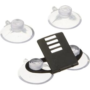 Escort Windshield Suction Cup Mount for Radar and Laser Detectors (Bracket & 4 Suction Cups)