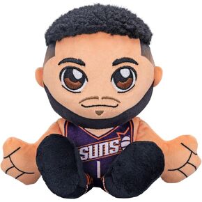 Bleacher Creatures Phoenix Suns Devin Booker 8" NBA Kuricha Sitting Plush - Soft Chibi Inspired NBA Superstar