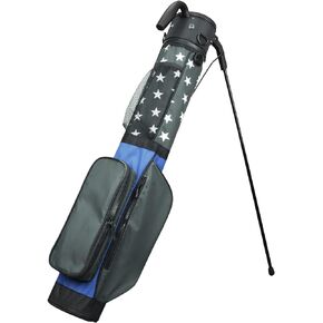 Craftsman Golf Lightweight Carry Sunday Golf Bag with Stand Multicolor Perfect for Driving Range,Par 3 Course