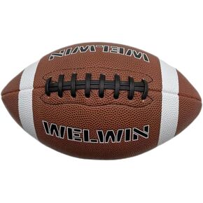 Football Junior/Youth/Official Size Outdoor Inflated Footballs for All Weather