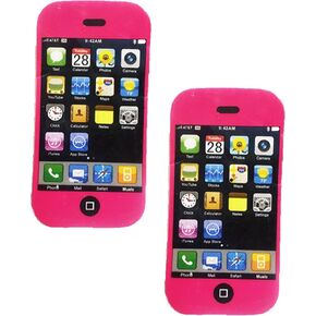 2 قطعة محايات مطاطية للهاتف المحمول محايات الهاتف الذكي الإبداعية محايات قلم رصاص عالمية (لون عشوائي) in Kuwait