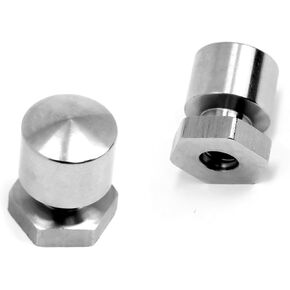 LFPartS 2 PCS Super Solo Seat Vintage Nuts (Black)