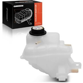 A-Premium Engine Coolant Overflow Recovery Reservoir Tank [w/Cap] Compatible with Ford Taurus 2000-2007, Mercury Sable 2000-2005, V6 3.0L, Replace # SK603203