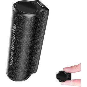 20 Days Long Battery Voice Recorder, 64GB Voice Activated Recorder with 500 Hours Continuous Battery Time and 2000 Hours Capacity, Portable 3-in-1 MP3 Recorder for Lectures Meeting in Kuwait