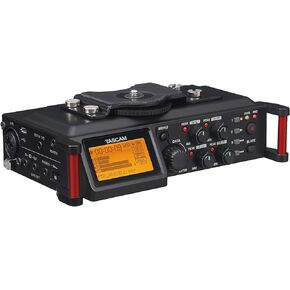 TASCAM Portable Audio Recorder and Audio-Technica Shotgun Microphone Bundle
