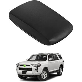 Autorder Center Console Cover for Toyota 4Runner 2010-2022 2023 2024 Accessories Armrest Cover Anti-Scratch Middle Console Pad Leather Armrest Protector