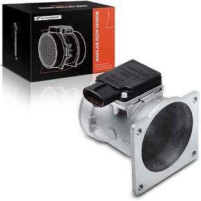 A-Premium Mass Air Flow Sensor Meter Assembly - [W/ 4Pins] - fit 6,8Cyl 3.8 4.6 5.0 5.8 - Compatible with Ford Grand Marquis 92-94, Mustang 94-95 & Lincoln Town Car 93-94 & Mercury Grand Marquis 92-94