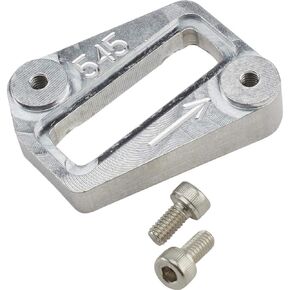 ICT Billet MAF Mass Air Flow Sensor Bung LS Billet Boss Mount Weld Flange 4" Pipe Compatible with LS LS3 LS7 VW 551545 LS9, LSA, LV1, LV3, LT1, LT4, L83, L86 Mounting TubingPlate