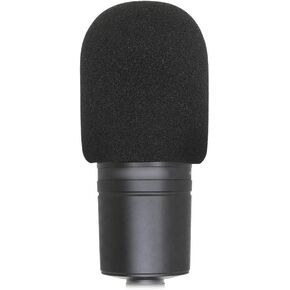 SUNMON Microphone Foam Windscreen Cover, Perfect Mic Pop Filter Mask Shield for Audio Technica AT2020、AT2020V、AT2035、AT2050 Microphones (Black)