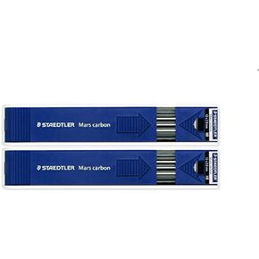 Staedtler Mars Carbon Lead, 12 x 2mm, HB (200-HB) - Pack of 2