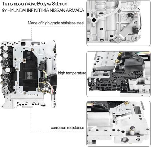 RE5R05A TCU Valve Body With Solenoid For Nissa-n Xterra Pathfinder For Armada Frontier Replace 0260550002 RE5FO5A in Saudi Arabia