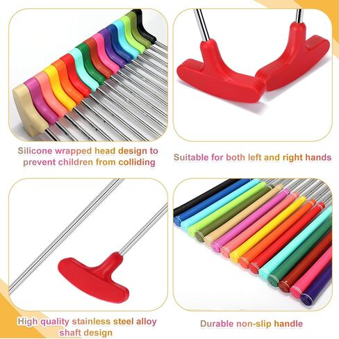 16 حزمة مضرب جولف للرجال والنساء 35 بوصة مضرب جولف للأطفال بالجملة مضرب جولف صغير للاعبي الجولف الذين يستخدمون اليد اليسرى واليمنى للأعمار من 9 إلى 12 عامًا و13-15 مراهقًا بالغًا (35 بوصة) in Kuwait