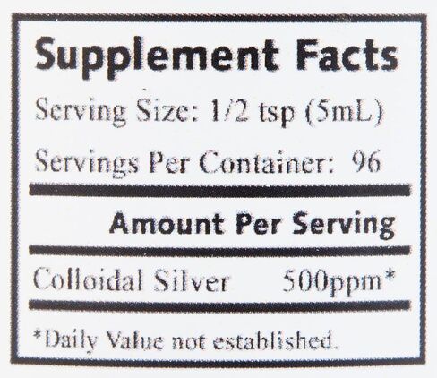 BIOSILVER | Colloidal Silver Liquid | 500 ppm, Extra Strength, 8 oz with Spray Bottle | Immune & Stem Cell Support | Wound Care & Superior Healing in Saudi Arabia