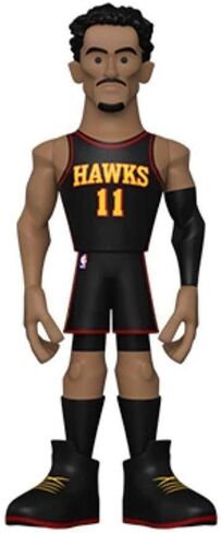 فانكو بوب! Gold NBA: Hawks - Trae Young (الزي البديل) 5 بوصات مع المطاردة (قد تختلف التصاميم) (عبوة من قطعتين) in Saudi Arabia