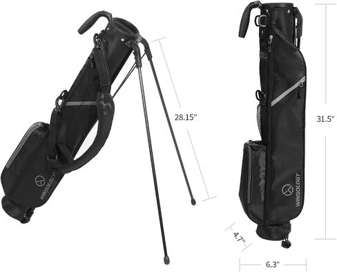 Golf Stand Bag Lightweight Golf Easy Carry Bag with Strap and Stand for The Driving Range, Par 3 and Executive Courses Golf Bags for Men or Women. in Saudi Arabia