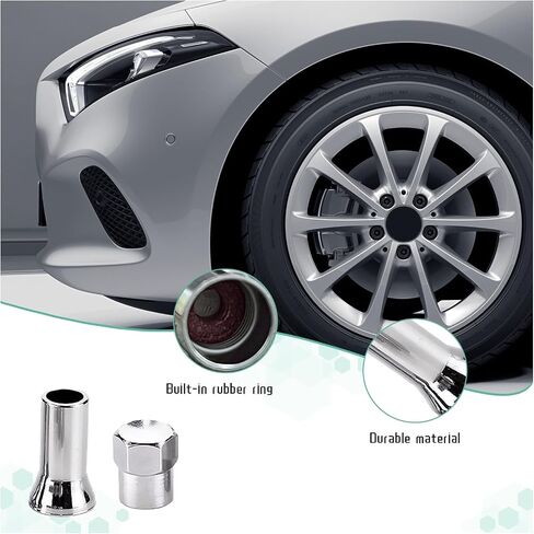 5 مجموعات من غطاء جذع الصمام TR413AC، وأكمام جذع صمام الإطارات المطلية بالكروم ومجموعة أدوات تزيين الغطاء، وأغطية صمامات عجلة السيارة المقاومة للتسرب، وملحقات المركبات العالمية لشاحنة السيارة in Kuwait