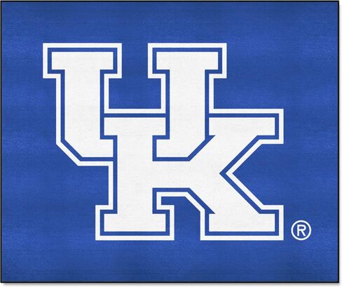 FANMATS 5162 Kentucky Wildcats Basketball Shaped Rug - 27in. Diameter, Basketball Design, Sports Fan Accent Rug - UK Primary Logo in Saudi Arabia