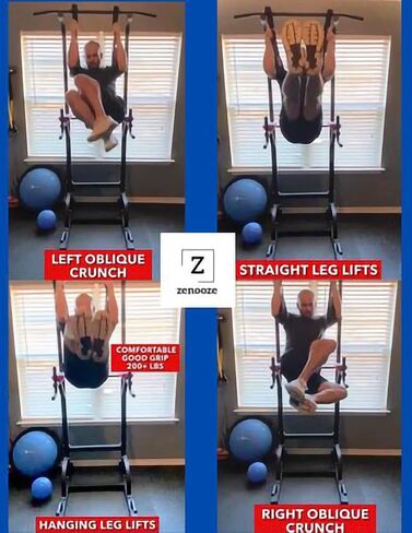 Adjustable Ab Straps Hanging Abdominal Slings, Hanging Ab Straps For Fitness Workout Equipment, Supports 350lbs - Ab Straps For Pull Up Bar Arm Lift Set for Home & Gym - Suspension Straps in Saudi Arabia