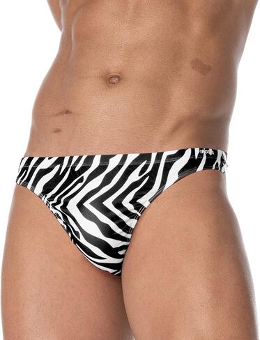 الرجال طباعة الحيوان الجلد بيكيني السباحة موجز الرجال ملابس السباحة مثير للرجال in Kuwait