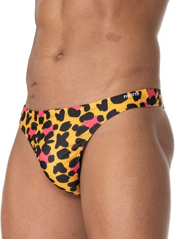 Men Print Animal Skin Bikini Swim Brief Men Swimwear Swimsuit Sexy for Men in Saudi Arabia