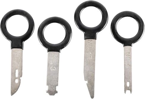 20 Pcs Professional Car Audio Stereo CD Player Radio Removal Keys Tool Kit Compatible with Mercedes, Fit for BMW, Fit for VW, Fit for Audi, Fit for Ford, Fit for Skoda in Saudi Arabia