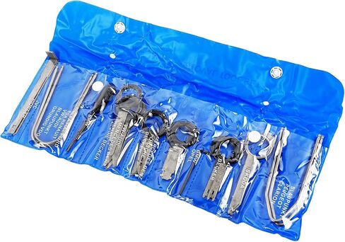 20 Pcs Professional Car Audio Stereo CD Player Radio Removal Keys Tool Kit Compatible with Mercedes, Fit for BMW, Fit for VW, Fit for Audi, Fit for Ford, Fit for Skoda in Saudi Arabia