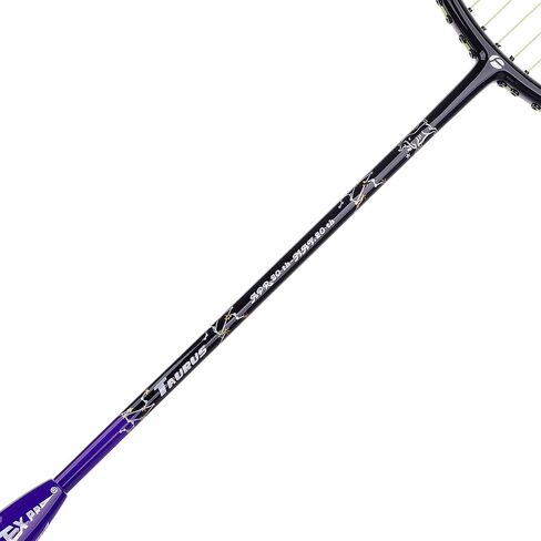 Flexpro 4U 26LBS التوتر من ألياف الكربون رئيس ضوء سلسلة مضرب كرة الريشة مضرب عالي الصلابة وخفيف الوزن in Saudi Arabia