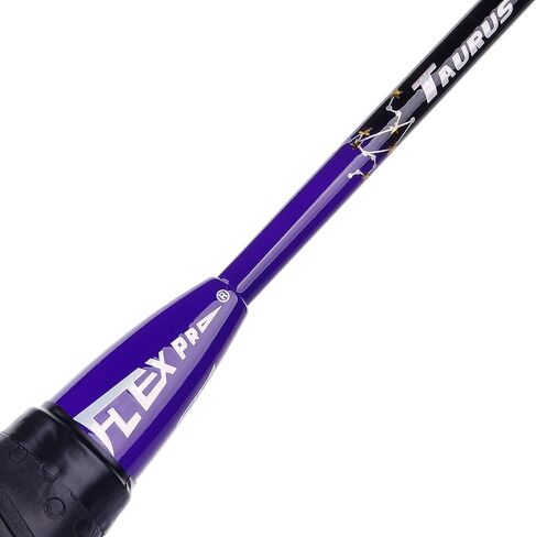 Flexpro 4U 26LBS التوتر من ألياف الكربون رئيس ضوء سلسلة مضرب كرة الريشة مضرب عالي الصلابة وخفيف الوزن in Saudi Arabia